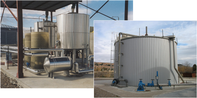 WWTP sludge treatment